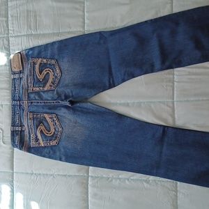 Silver Tuesday low Capri size 33